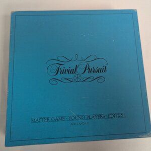 Trivial Pursuit Master Game 1984 Young Players Edition Vintage